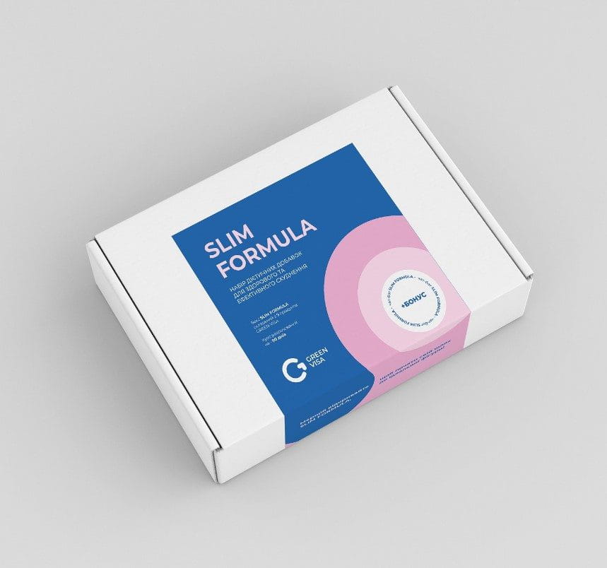 Бокс SLIM FORMULA - набір продукції для ефективного та здорового схуднення Бокс SLIM FORMULA