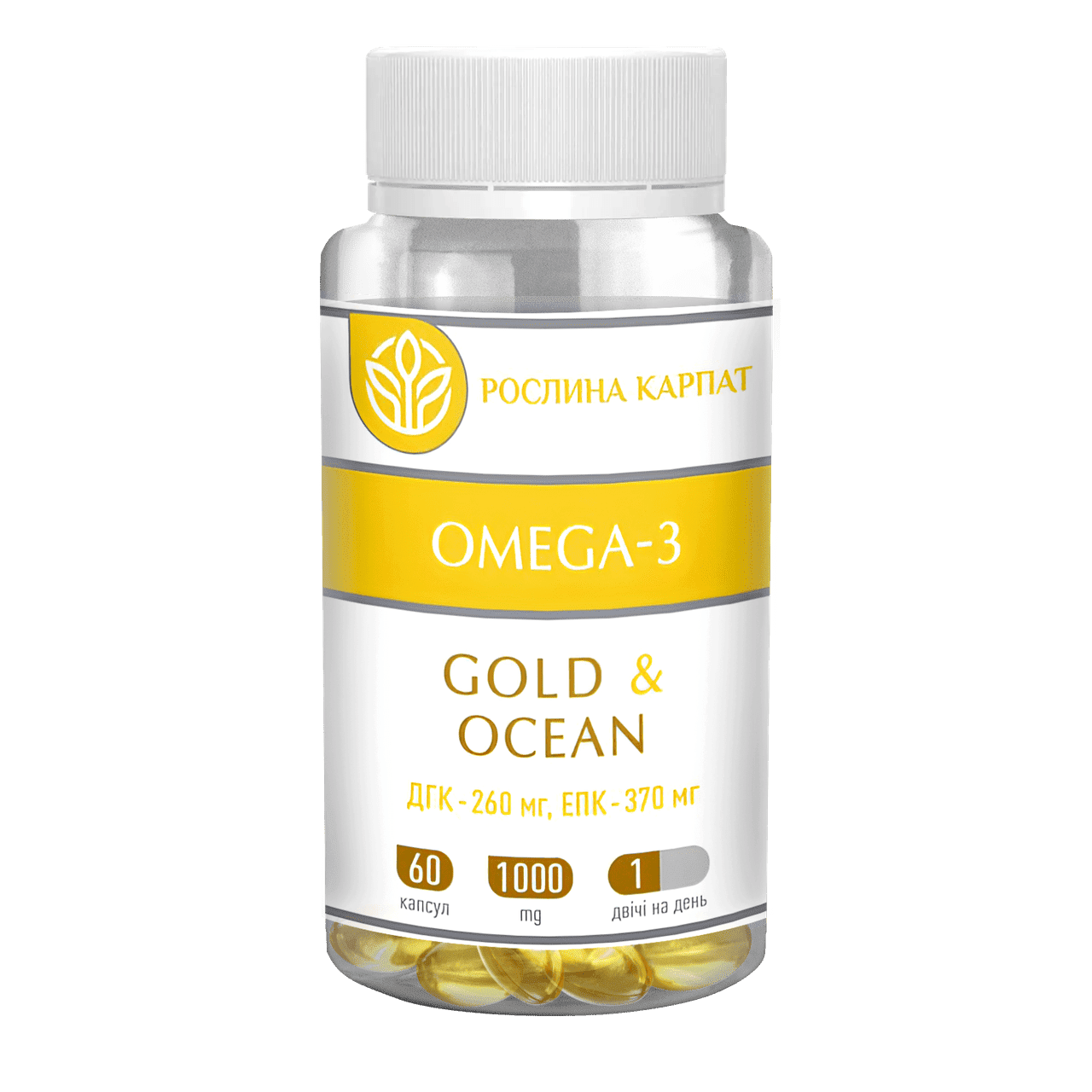 Omega-3 Gold Ocean 60 кап. Omega-3 Gold Ocean