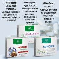 Протигрибковий комплекс (Фунгіцин, Лімфорен, Мікобен) Рослина Карпат - Зображення 2