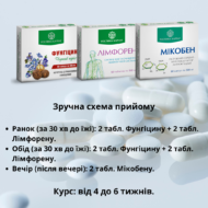 Протигрибковий комплекс (Фунгіцин, Лімфорен, Мікобен) Рослина Карпат - Зображення 3