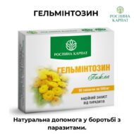 Комплексне очищення організму Рослина Карпат. Гельмінтозин, Лімфорен, Фунгіцин, Гепатовіт, Мікобен - Зображення 2