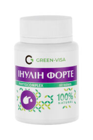 Інулін форте (Inulin Forte), 60 таблеток, Green Visa