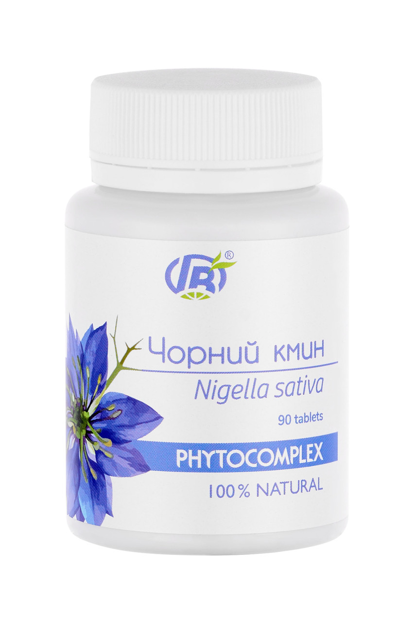 7530780907_chornij-kmin-black Чорний кмин (Black Cumin), 90 таблеток, Green Visa - Зображення 1