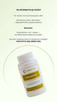 Уросептін (Уросептик), 60 капсул, GREEN VISA - Зображення 5
