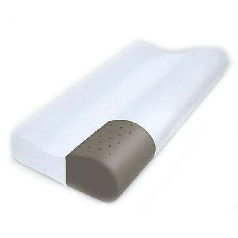 1902369743_podushka-ortopedichna-bambukova Подушка ортопедична для немовлят Qmed Baby Pillow - Зображення 1