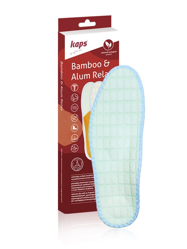 1903315174_ortopedichni-ustilki-kaps Ортопедичні устілки Kaps Bamboo & Alum Relax - Зображення 1