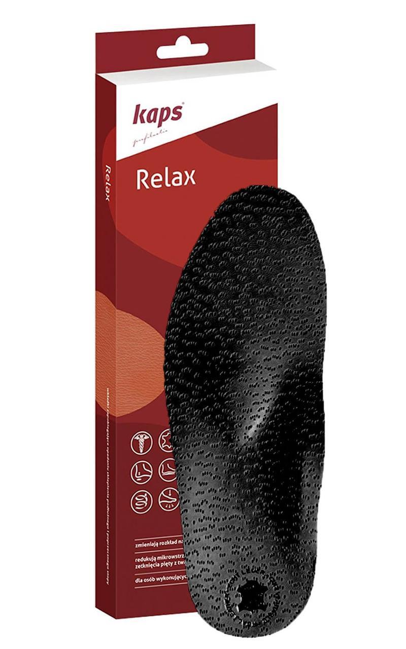1904547554_ortopedichni-ustilki-kaps Ортопедичні устілки Kaps Relax Black - Зображення 1