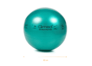 Фітбол - Qmed ABS Gym Ball 65 см. Гімнастичний м'яч для фітнесу. Зелений - Зображення 2