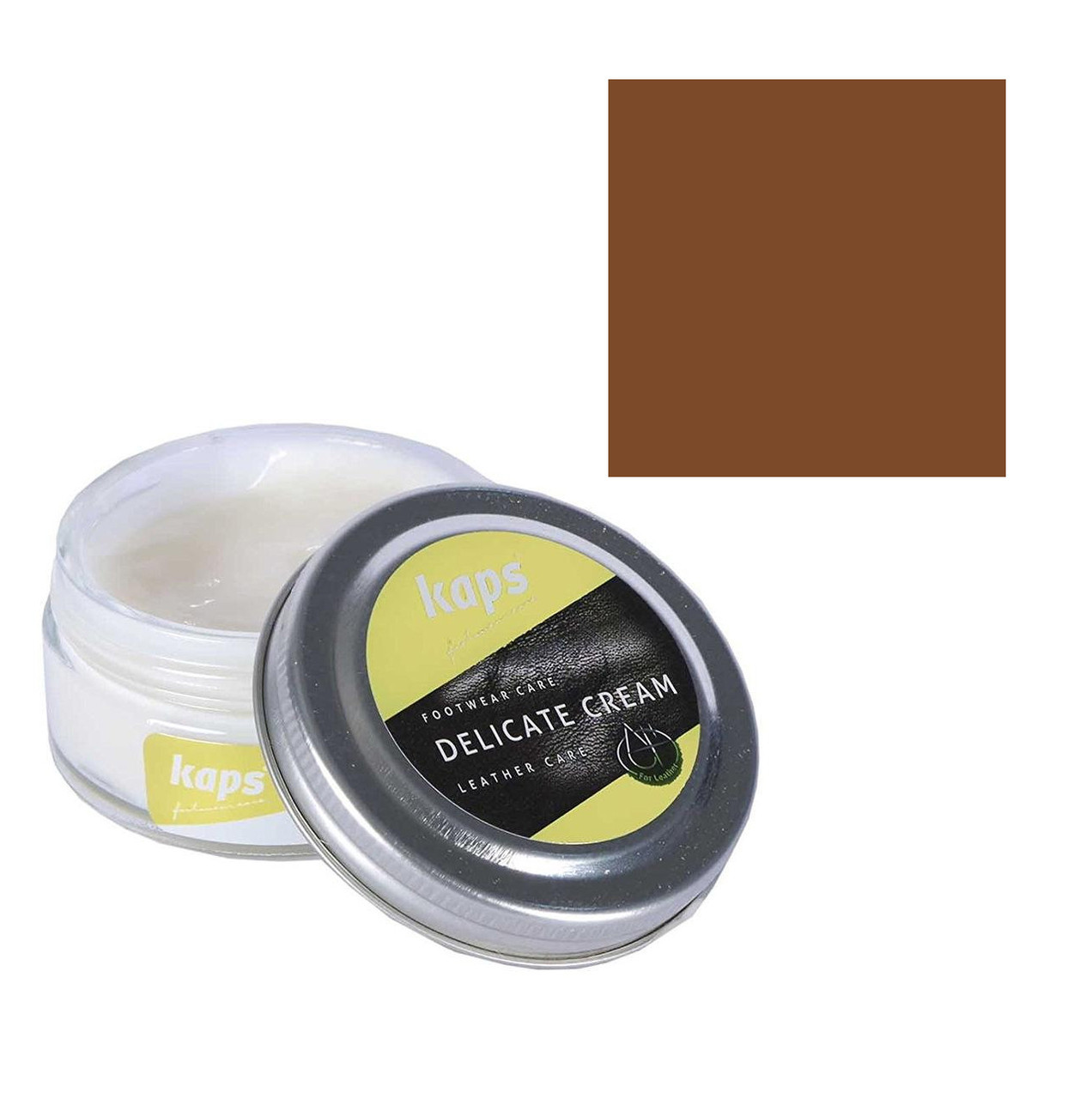 7566611728_delikatnij-krem-dlya Делікатний крем для зуття Kaps Delicate Cream 50 ml 157 Leather - Зображення 1