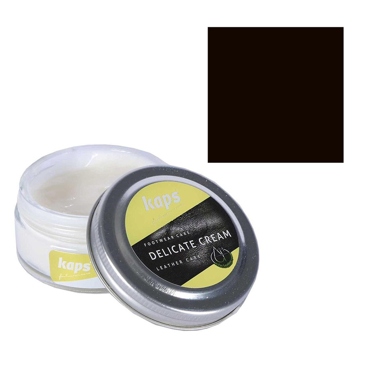 7566611937_delikatnij-krem-dlya Делікатний крем для зуття Kaps Delicate Cream 50 ml 174 Deep Brown - Зображення 1