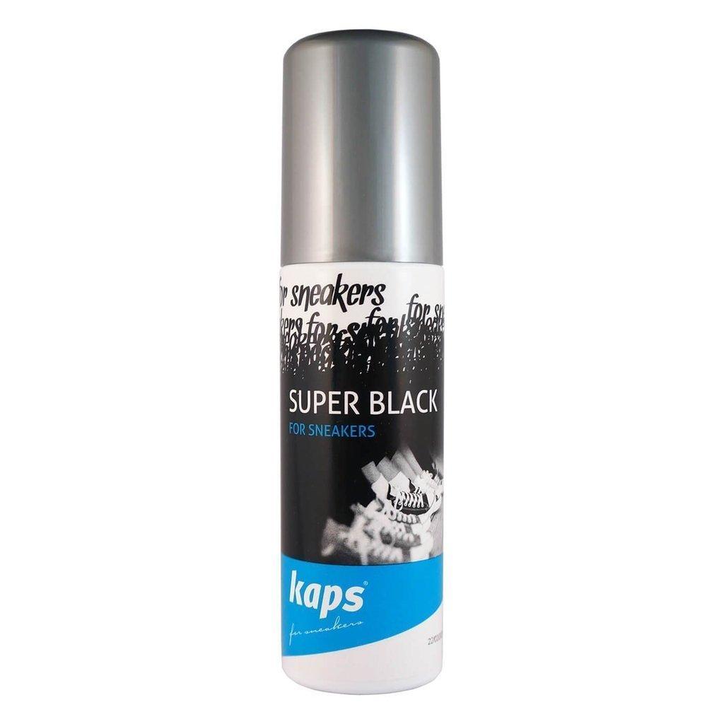 7566612430_krem-farba-dlya-vzuttya Крем-фарба для взуття Kaps Super Black 75 ml Чорна - Зображення 1