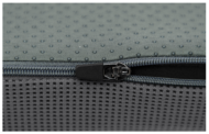 Бамбукова подушка для крісла з охолоджуючим гелем Qmed Seat Back Cushion 2 в 1 - Зображення 3
