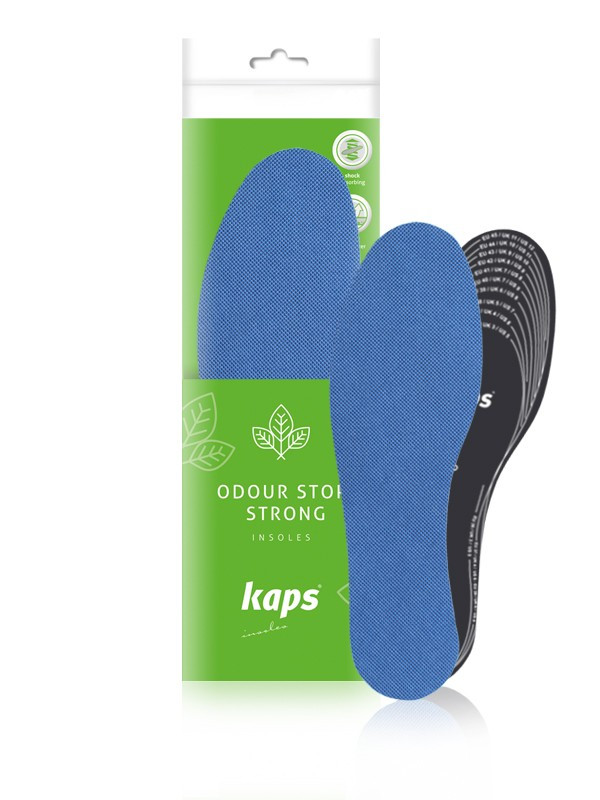 7566613639_kaps-odour-stop Kaps Odour Stop Strong — Гігієнічні устілки для взуття (для вирізання) - Зображення 1