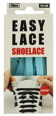 Силіконові шнурки для взуття Easy Lace box, кольори в асортименті