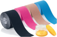 Кінезіотейп Qmed Kinesio Tape, рожевий - Зображення 3