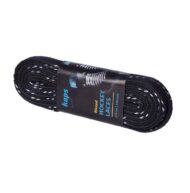 Шнурки для хокейних ковзанів вощені, чорні Kaps Hockey Laces