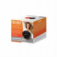 Масажний м'яч Qmed Lacrosse Ball, чорний Ø 6 см - Зображення 2