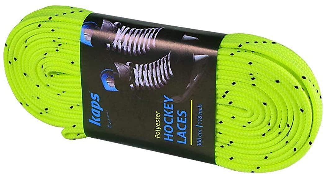 7566620563_shnurki-dlya-hokejnih Шнурки для хокейних ковзанів, салатові Kaps Hockey Laces - Зображення 1