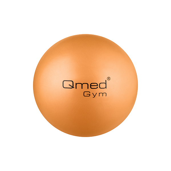 7566621293_fitbol-qmed Фітбол - Qmed ABS Gym Ball 25 см. Гімнастичний м'яч для фітнесу. Помаранчевий - Зображення 1
