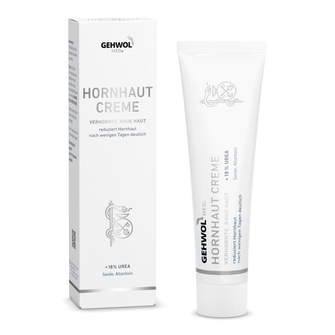 7566622734_krem-dlya-zagrubiloyi Крем для загрубілої шкіри ніг Gehwol Callus/Hornhaut Creme 125 мл - Зображення 1