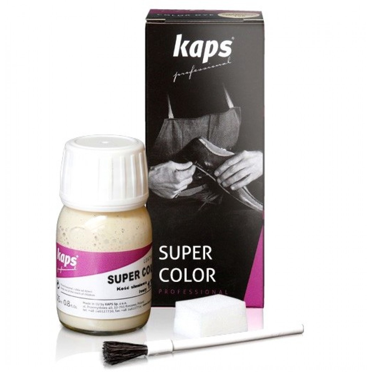 7566622811_farba-dlya-vzuttya Фарба для взуття Kaps Super Color 25 ml - Зображення 1