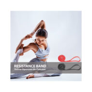 Стрічка-еспандер Qmed Resistance Band, червона (опір 7-16 кг) - Зображення 3