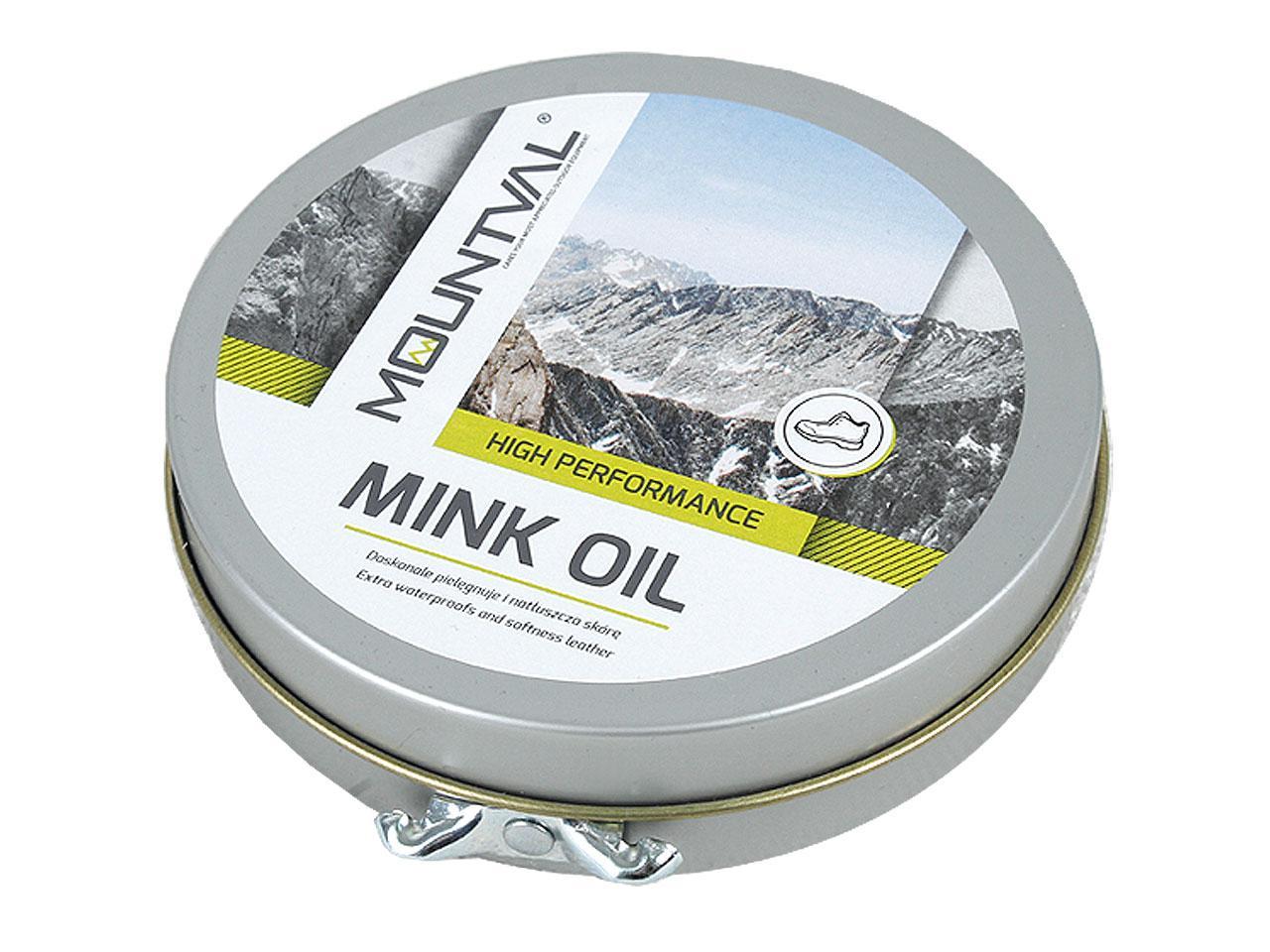 7566623841_norkovij-zhir-dlya Норковий жир для взуття Mountval Mink Oil 100 мл - Зображення 1