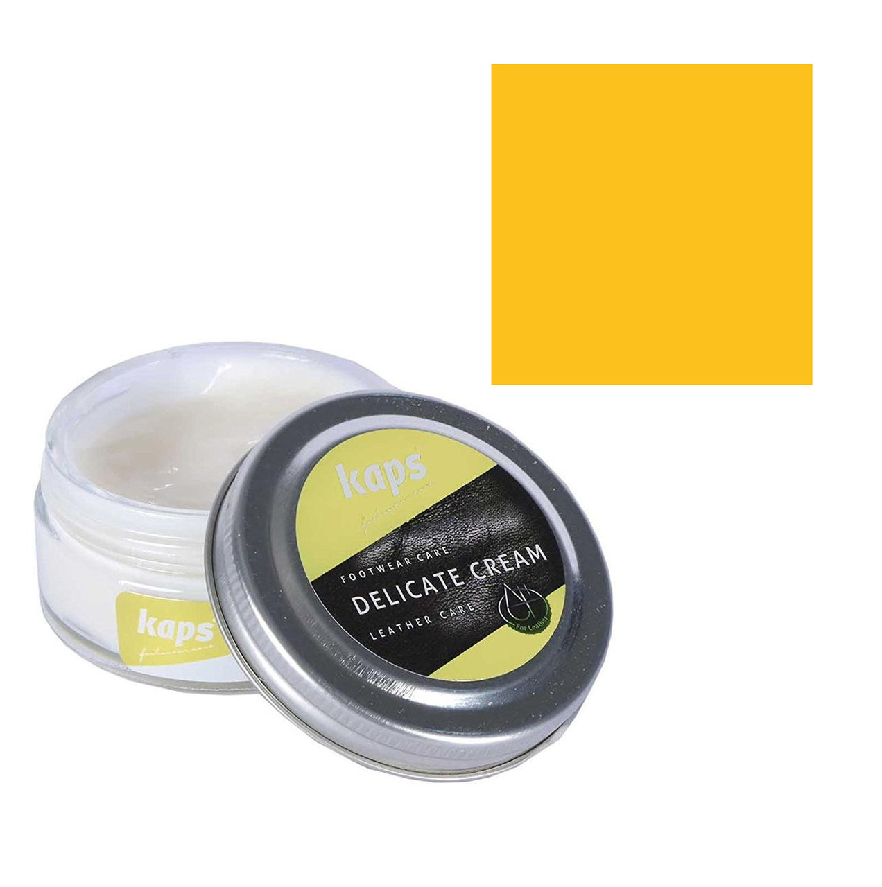 7566624023_delikatnij-krem-dlya Делікатний крем для зуття Kaps Delicate Cream 50 ml 107 Yellow - Зображення 1