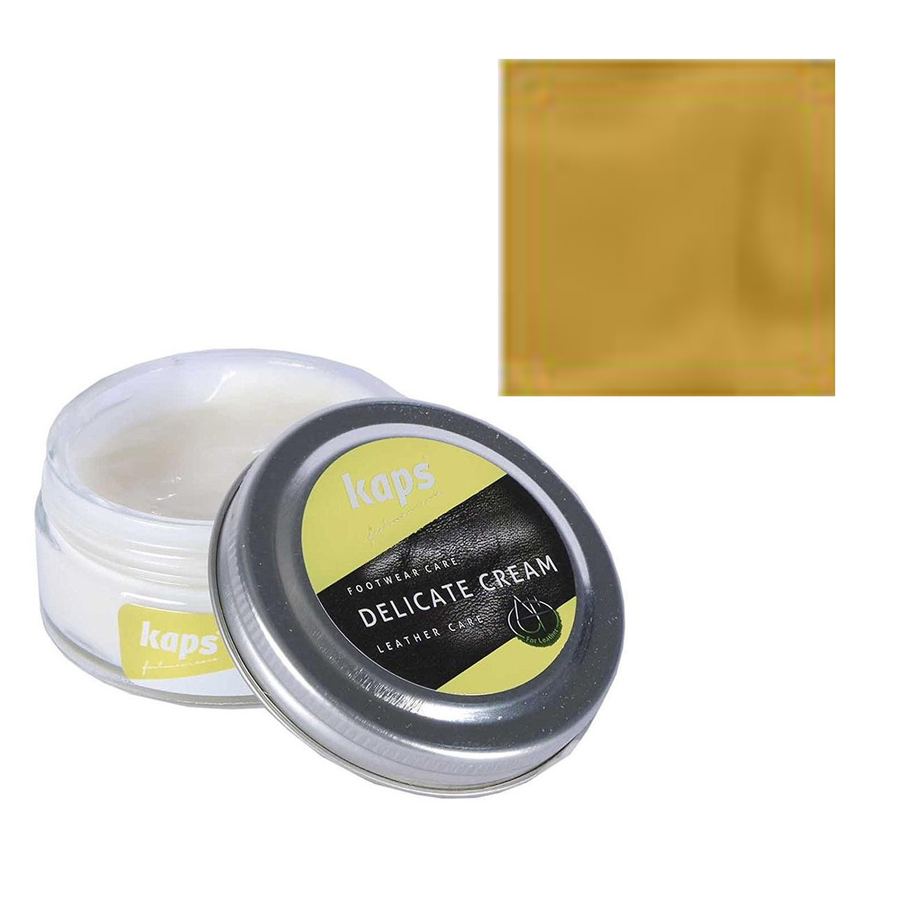 7566624036_delikatnij-krem-dlya Делікатний крем для зуття Kaps Delicate Cream 50 ml 406 Old Gold - Зображення 1