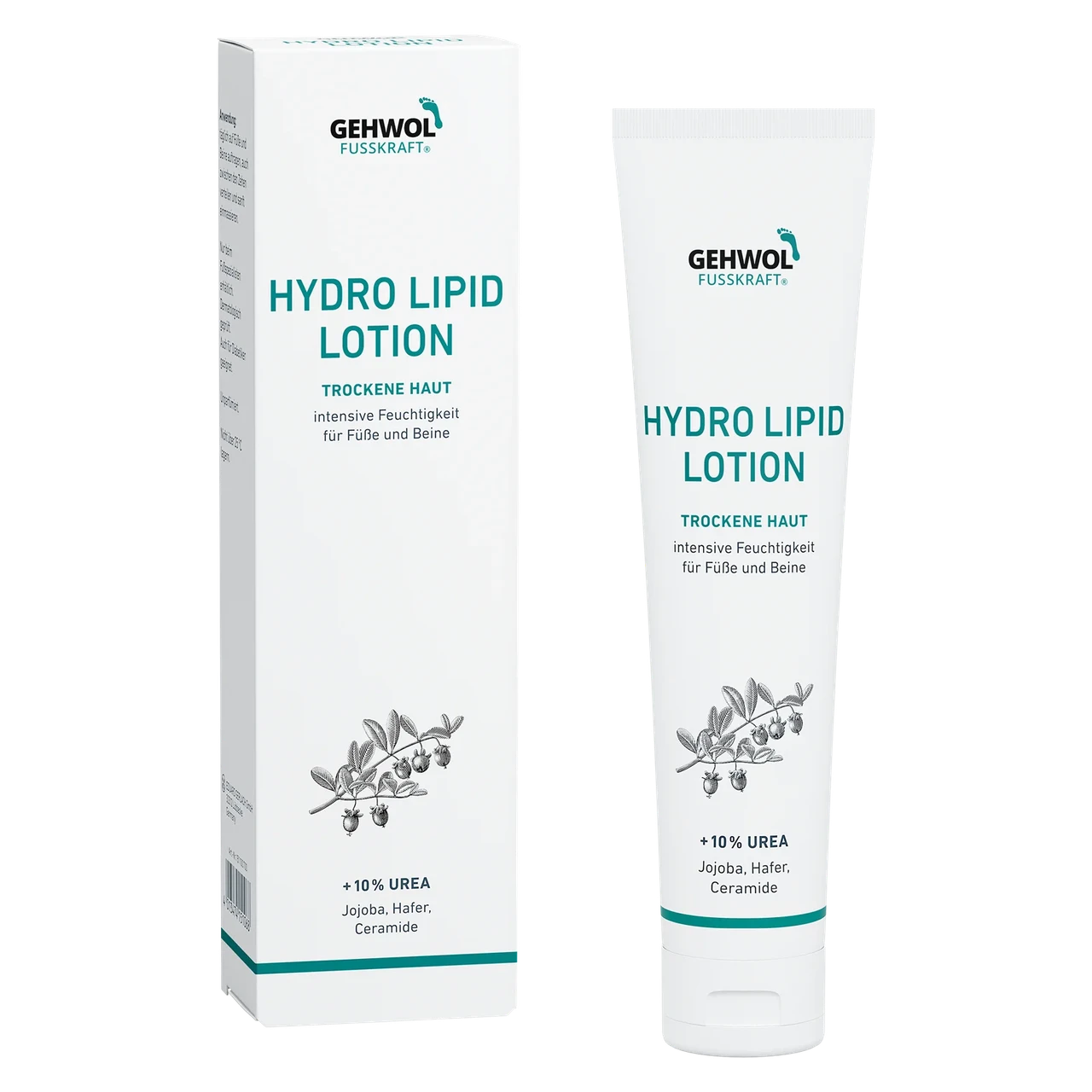 7566624082_losjon-z-tseramidami Лосьйон з церамідами Gehwol Fusskraft Hydrolipid Lotion НL, 125 мл - Зображення 1