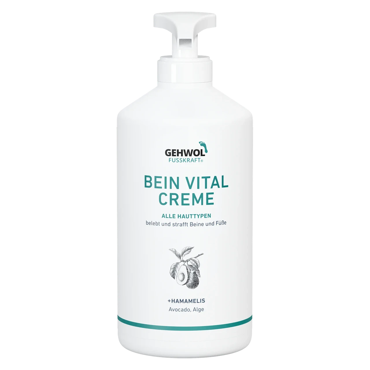 7566624315_balzam-ozhivlyayuchij-proti Бальзам оживляючий проти варикозу Gehwol Bein Vital Creme 500 мл - Зображення 1