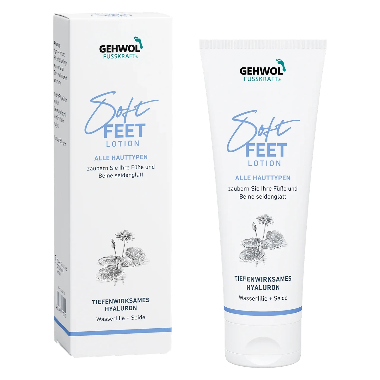 7566624362_loson-gehwol-vodyanaya Лосьон Gehwol Водяная лилия и шелк Soft Feet Lotion 125 мл - Зображення 1