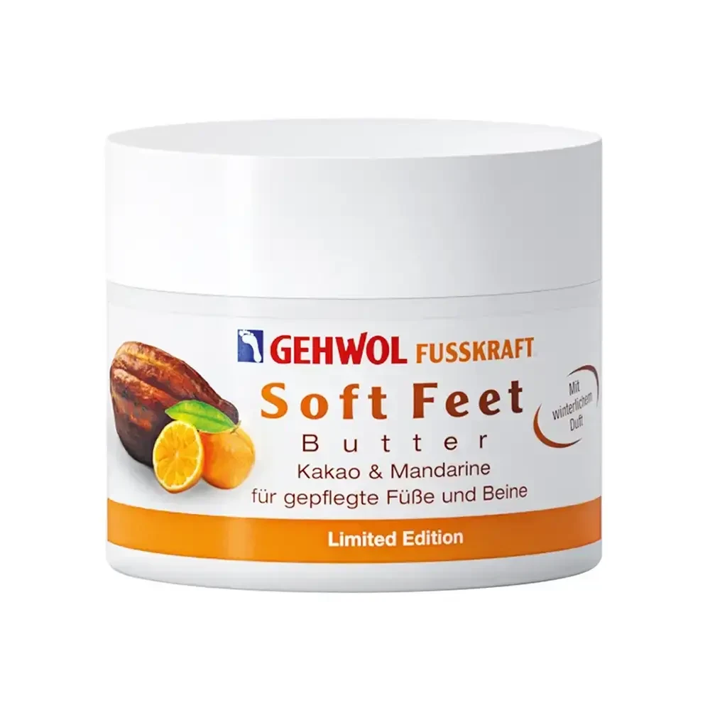 7566624492_krem-z-kakao Крем з какао та мандариновим маслом Fusskraft Soft Feet Gehwol 50 мл - Зображення 1