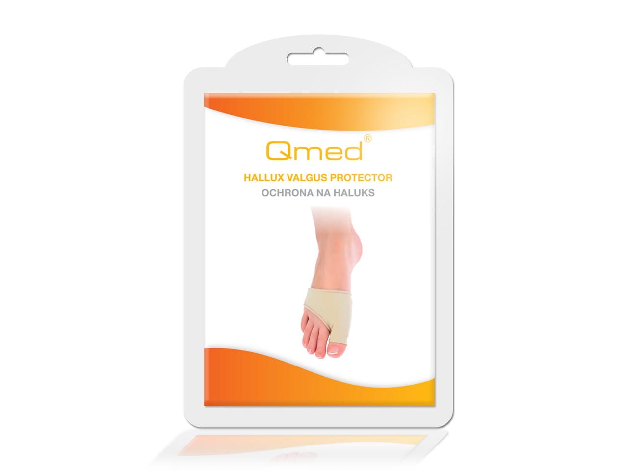 7566625038_bandazh-valgusnij-z Бандаж вальгусний з силіконовою вставкою Qmed Hallux valgus protector I206 - Зображення 1