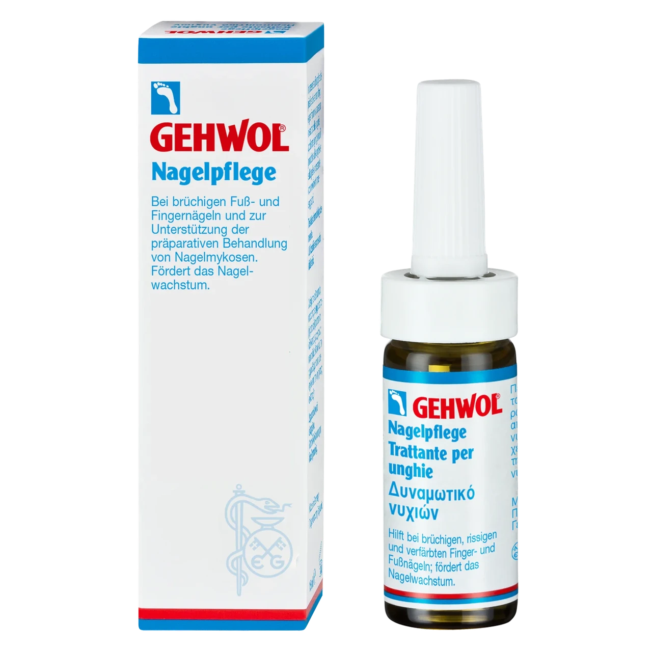 7566625184_zasib-dlya-doglyadu Засіб для догляду за нігтями Gehwol Nailcare 15 мл - Зображення 1