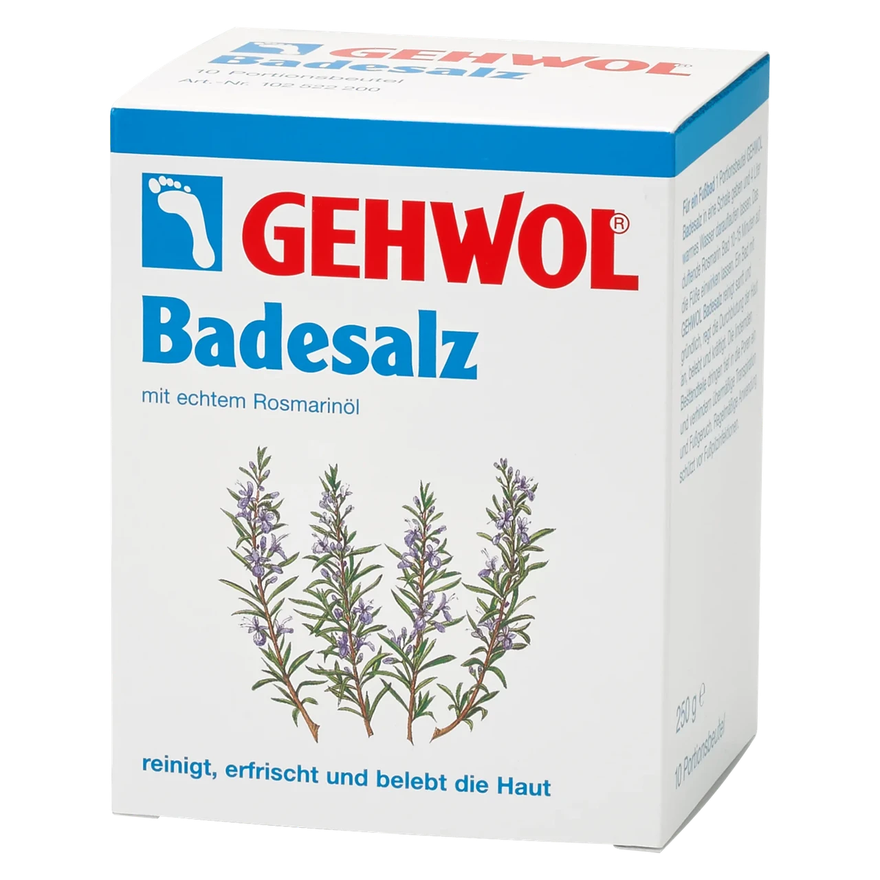 7566625186_sil-dlya-vanni Сіль для ванни Gehwol Salt Bath 10 пакетів по 25 г - Зображення 1