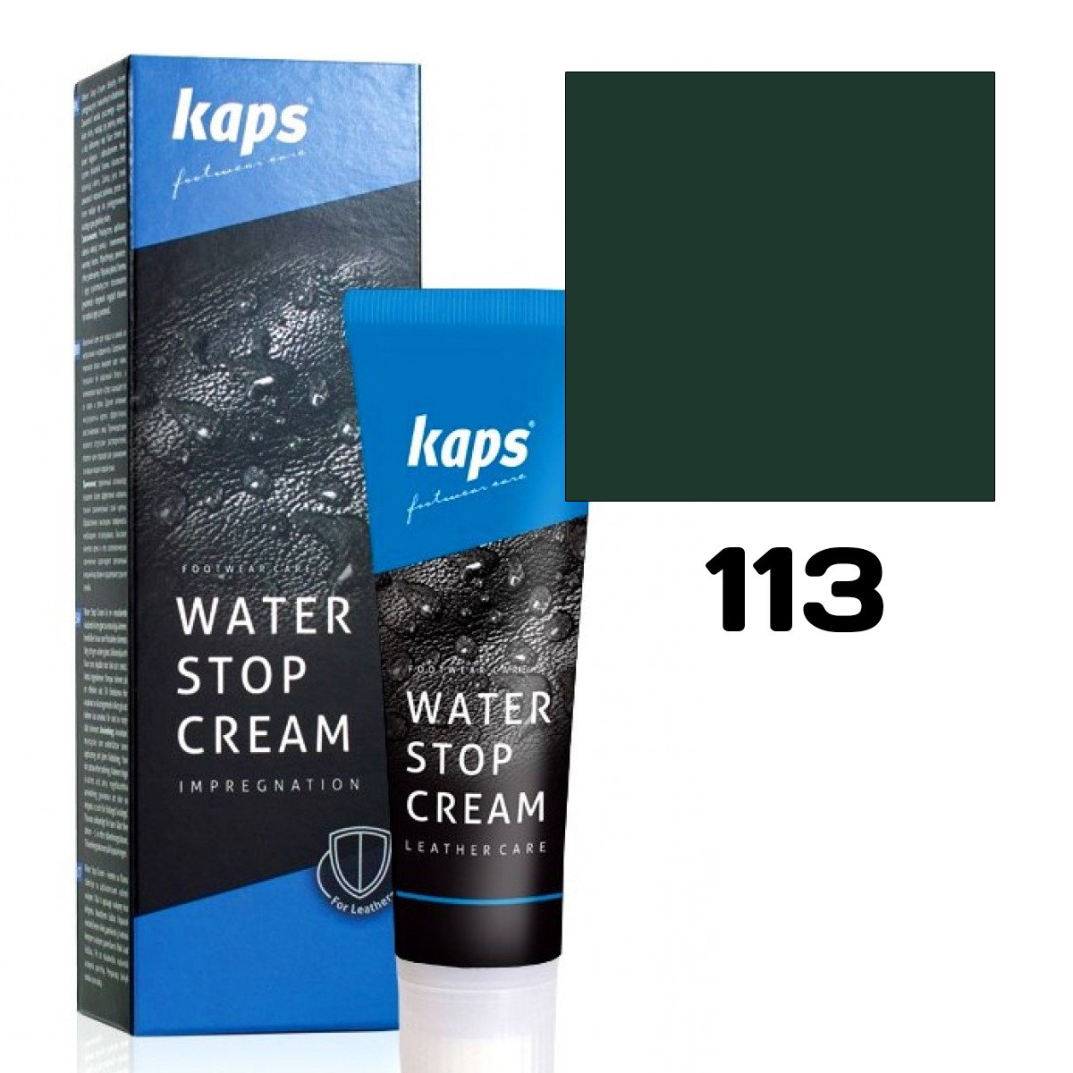 7566626508_vodovidshtovhuvalnij-krem-kaps Водовідштовхувальний крем Kaps Water Stop Cream 75 ml 113 Green - Зображення 1