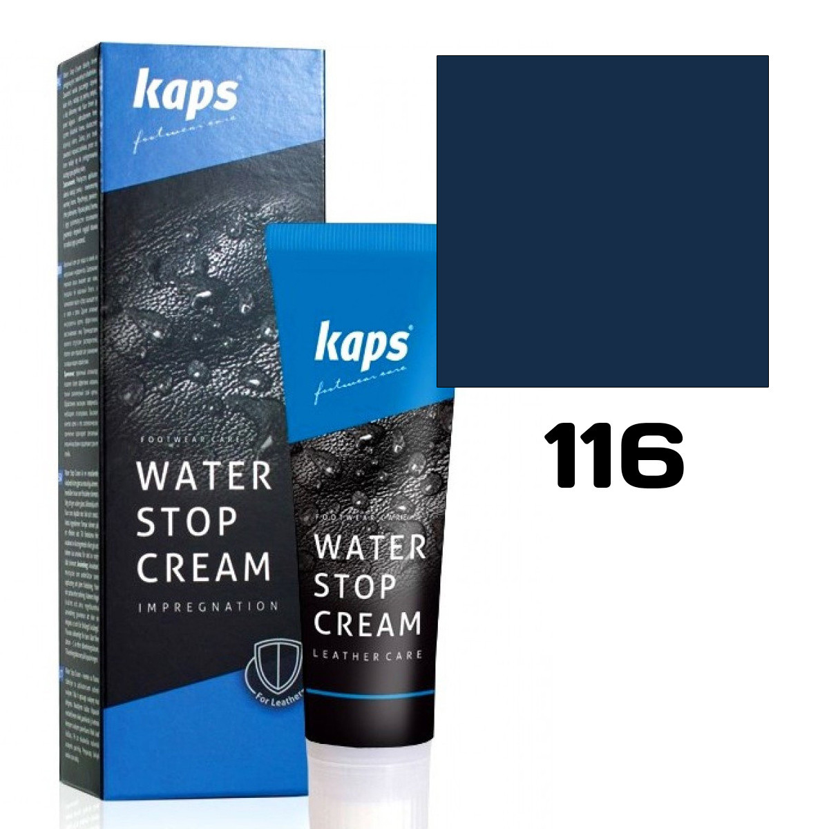 7566626510_vodovidshtovhuvalnij-krem-kaps Водовідштовхувальний крем Kaps Water Stop Cream 75 ml 116 Midnight - Зображення 1