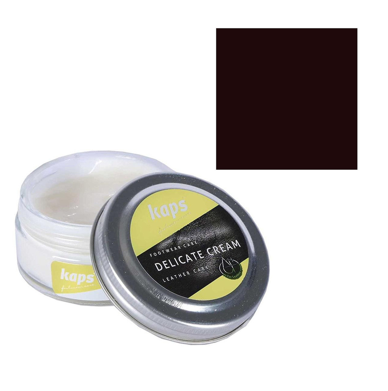 7566626857_delikatnij-krem-dlya Делікатний крем для зуття Kaps Delicate Cream 50 ml 106 Dark Brown - Зображення 1