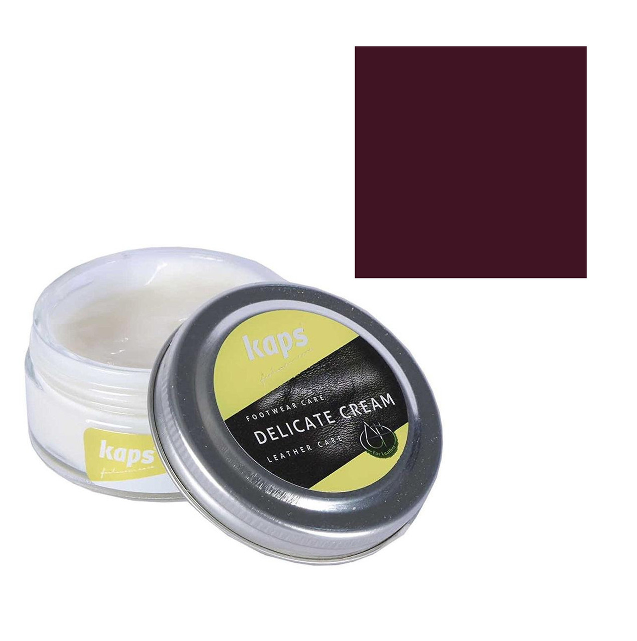 7566626868_delikatnij-krem-dlya Делікатний крем для зуття Kaps Delicate Cream 50 ml 111 Bordeaux - Зображення 1