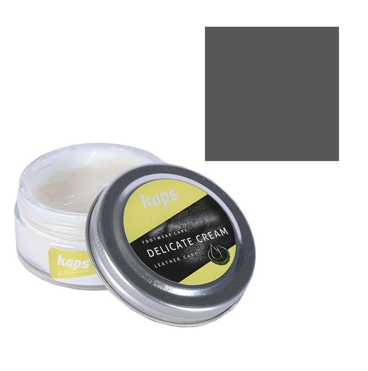 7566626881_delikatnij-krem-dlya Делікатний крем для зуття Kaps Delicate Cream 50 ml 115 Dark Gray - Зображення 1