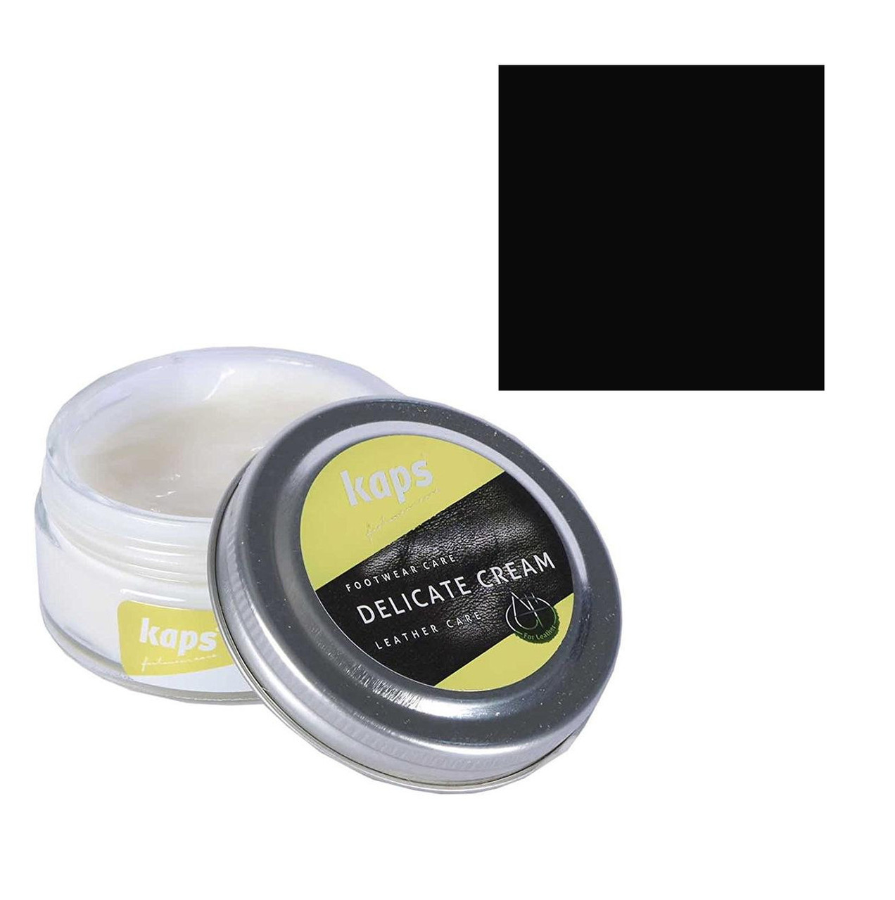 7566627002_delikatnij-krem-dlya Делікатний крем для зуття Kaps Delicate Cream 50 ml 118 Black - Зображення 1
