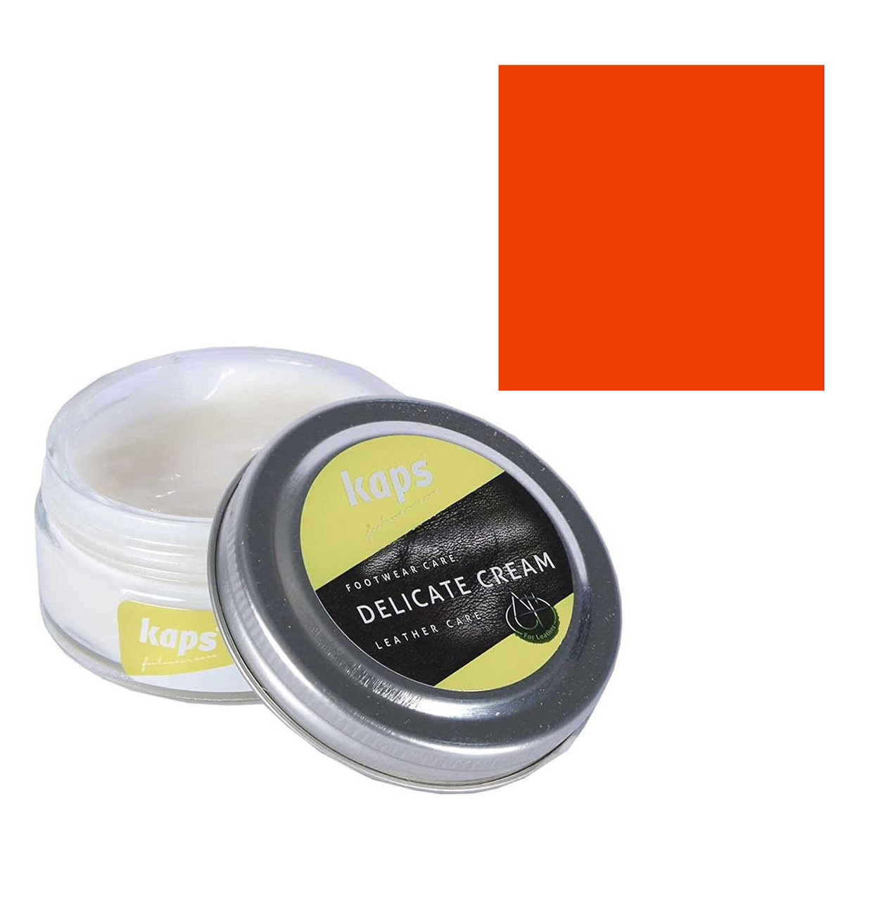 7566627011_delikatnij-krem-dlya Делікатний крем для зуття Kaps Delicate Cream 50 ml 128 Orange - Зображення 1