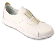 Жіночі кросівки з розширеною повнотою для проблемних ніг Dr Orto Casual 156D027 білі з бежевим