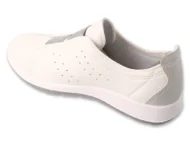 Жіночі кросівки з розширеною повнотою для проблемних ніг Dr Orto Casual 156D026 білі з сірим - Зображення 2
