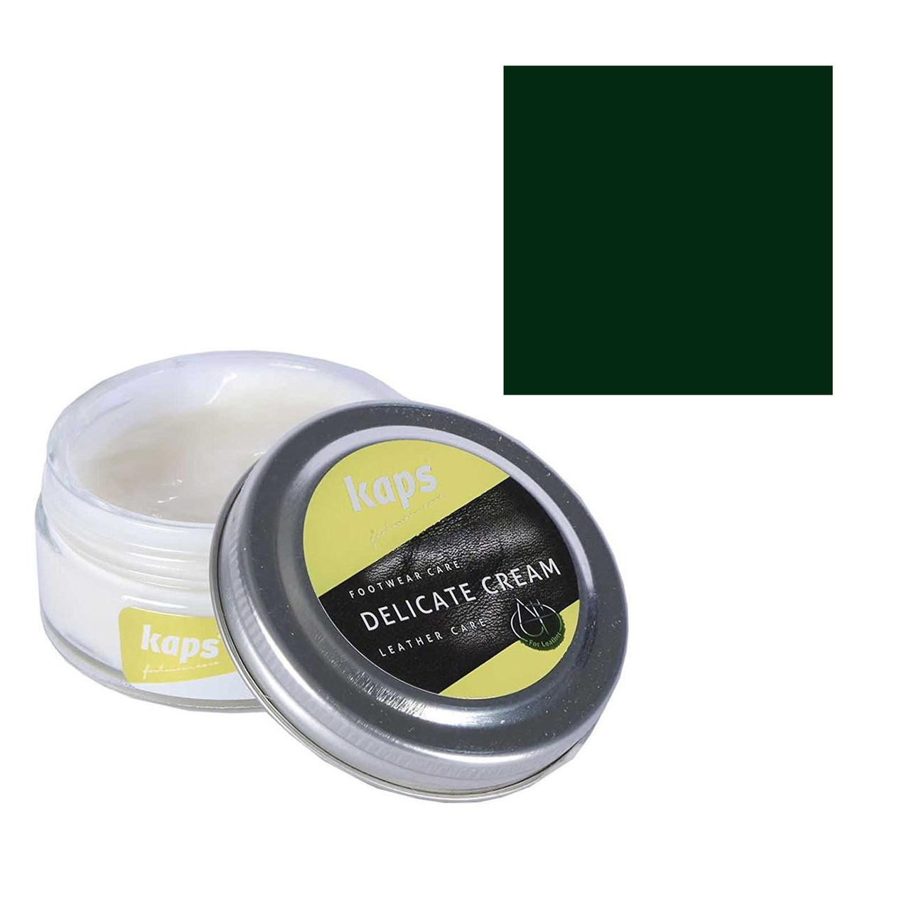 7566627149_delikatnij-krem-dlya Делікатний крем для зуття Kaps Delicate Cream 50 ml 133 Dark Green - Зображення 1