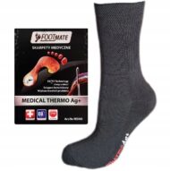 Діабетичні медичні шкарпетки утеплені із сріблом FootMate Medical Thermo AG + - Зображення 4