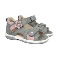 Дитячі ортопедичні сандалі Memo Kristina 1JD Grey - Pink