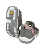 Дитячі ортопедичні сандалі Memo Kristina 1JD Grey - Pink - Зображення 2