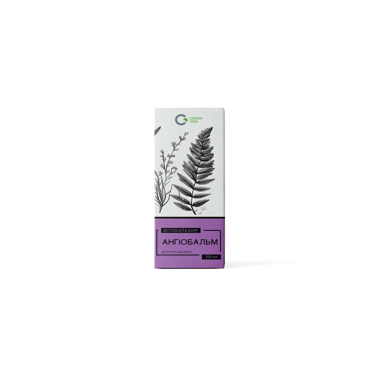 7682918318_angiobalm-200-ml Ангіобальм, 200 мл, GREEN VISA - Зображення 1